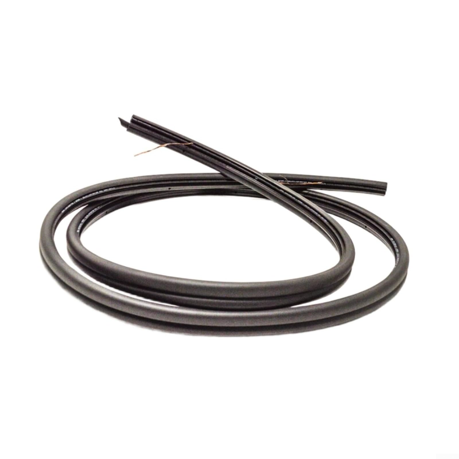 Junta de goma para puerta delantera, color negro, para BMW Serie 3 E90, E91, 2004-2011, OEM 51727247258, accesorio de burlete exterior de repuesto