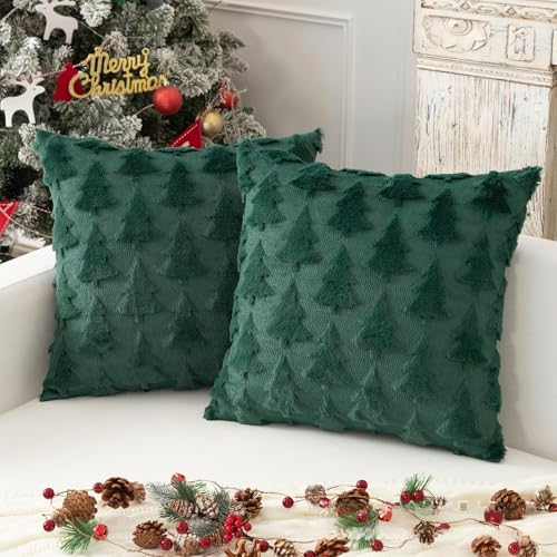 Weihnachtsdeko,Weihnachtsdeko Innen,Kissenbezug Weihnachten 2 Stück...