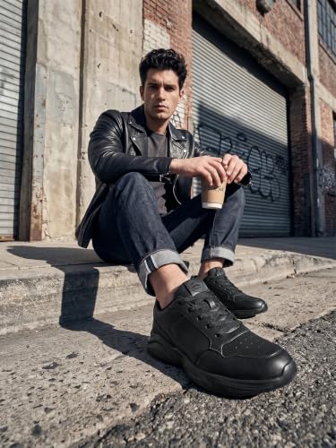 Image of OFF LIMITS Magnum Casual Sneakers for Men with Synthetic Upper, Lightweight EVA Sole and Memory Foam Insock, Lace-Up Shoes for Regular Wear and Casual Outings