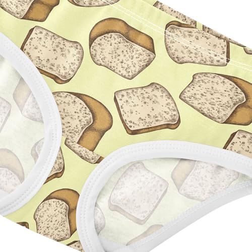 Girls' Underwear Toast Cotton Stretch Comfort Toddler Panties4