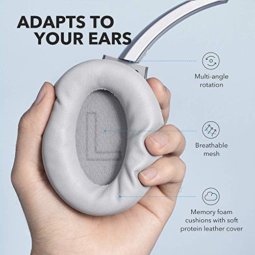 image for Soundcore Life Q20 Bluetooth Headphones with Travel Case, Hybrid Activ