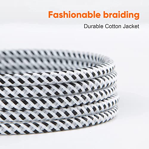 Cablecreation Usb To Micro Usb Cable 4 Ft, Braided Usb2.0 Micro-B Usb Charging Data Cable Works With Fire Stick, Chromecast, Micro-B Phone 1.2M Black #TOP6