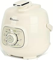 Vista 1 de IAGREEA Olla arrocera, olla a presión eléctrica rápida, multicocina portátil con 6 ajustes de menú para harina de avena de arroz blanco/integral