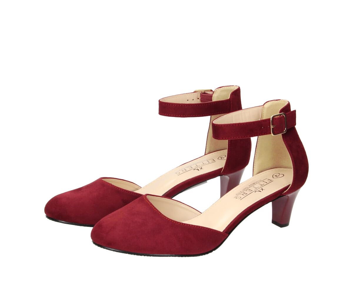 Fitters Zapatos de tacón para Mujer Ophelia, Zapatos Tallas Grandes para Mujer, Ophelia EU 42 43 44 45 46