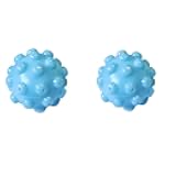 Wrinkle Remover - Blue Reusable Wash Dryer Balls - Eco Friendly Fabric Softener Alternative Gift for Wife (Pack of 2)