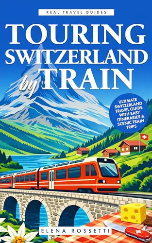 Touring Switzerland by Train: Ultimate Switzerland Travel Guide with Easy Itineraries & Scenic Train Trips (Real Travel Guides) (English Edition)