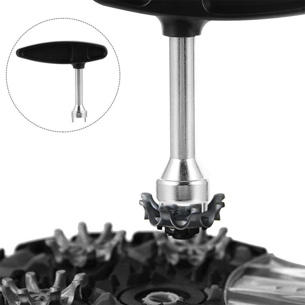 Baluue Golf Accessories 2pcs Spike Wrench for Shoes Shoe Nail Remover Tool Easy to Use Golf Spike Wrench