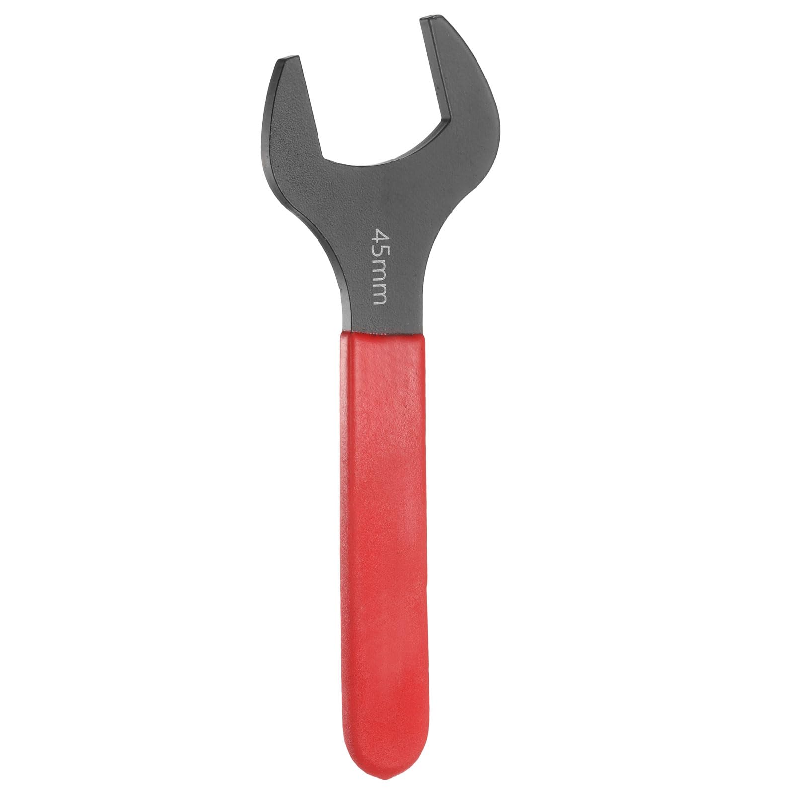 sourcing map Single Open End Wrench 45mm Metric 15 Degree Offset Angle U-Shaped Open Ended Spanner Small Flat Head Blackening Wrench with Red Shank for Automotive Repair Furniture Assembly โ image 1