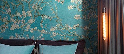 Parato Van Gogh 17140 con alberi da pesco fiori