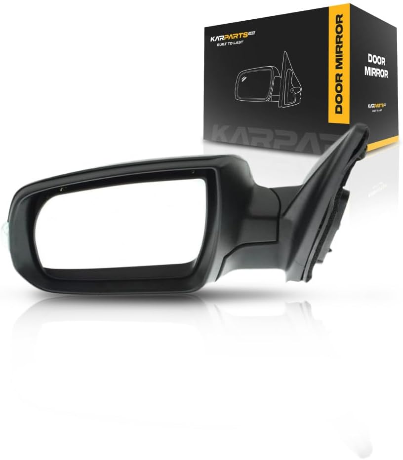 For Kia Sorento 2011 2012 2013 2014 2015 Door Mirror Driver Side | Power | Heated | With Signal Indicator | EX|LX | Paint To Match | Replacement For 87610-1U050 | KI1320146