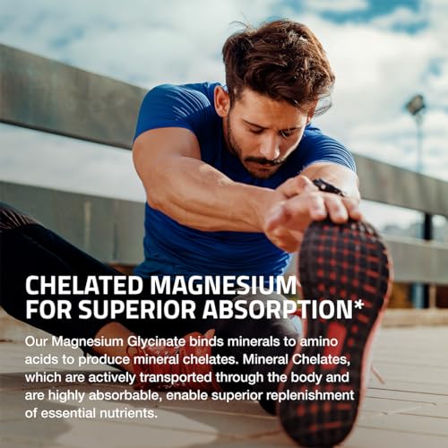 Bronson Magnesium Glycinate 200mg, 120 Vegetarian Capsules — view 4