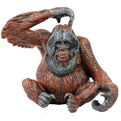 FLORMOON Orangutan Figurines Realistic Animal Figure Early Educational Toys Science Project Christmas Birthday Gift for Kids Cover
