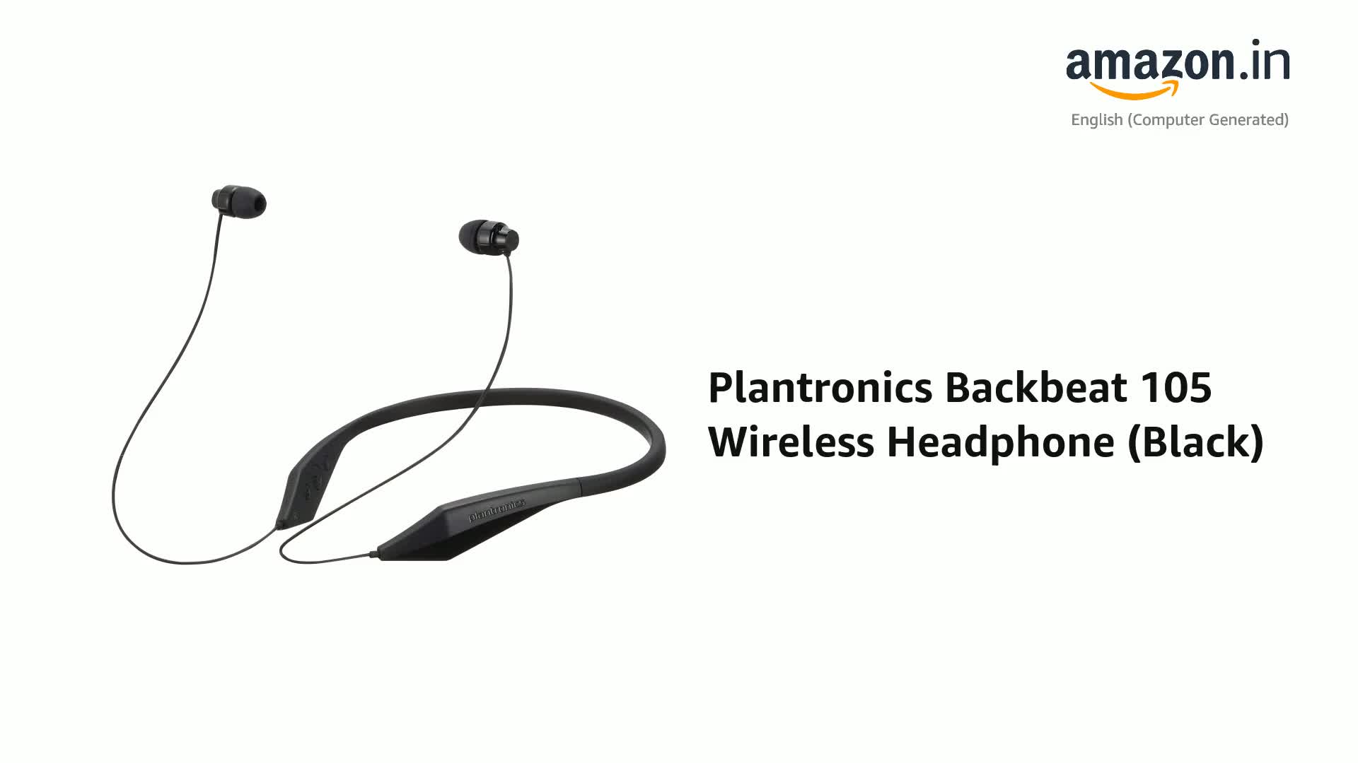 Plantronics Backbeat 105 Wireless 