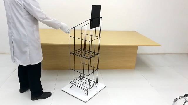 Amazon.com: FixtureDisplays® Wire Newspaper Rack Magazine Stand