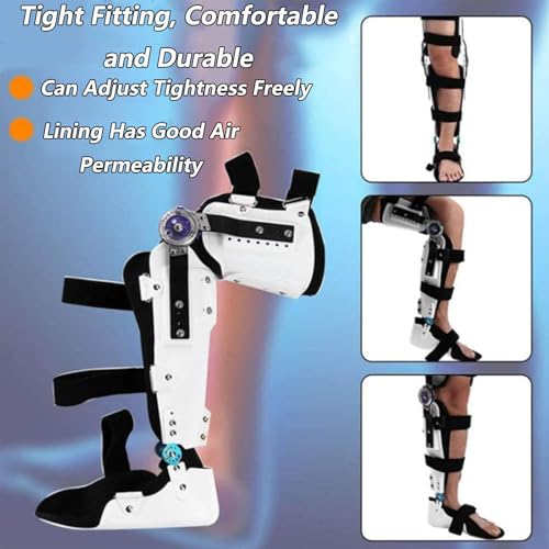 Soporte ortesis de rodilla ajustable para articulaciones cadera miniatura 4