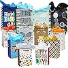 Yuroochii 12-Pack Gift Bags with Handles and Tissue Paper – 8 Small (9″) + 4 Medium (12″) Assorted Sizes for All Occasions, Reusable Paper Bulk Gift Bags for Birthday, Baby Shower, Wedding, Party