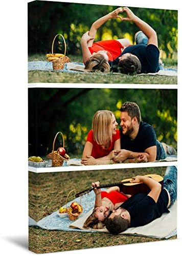 wallart777 Personalized Multi Photo Canvas Wall Art Photo Print with Your Photos Personalized - Canvas Wall Art for Living Room, Bedroom Canvas Prints for Home Decoration (Style-03, 24" x 36")