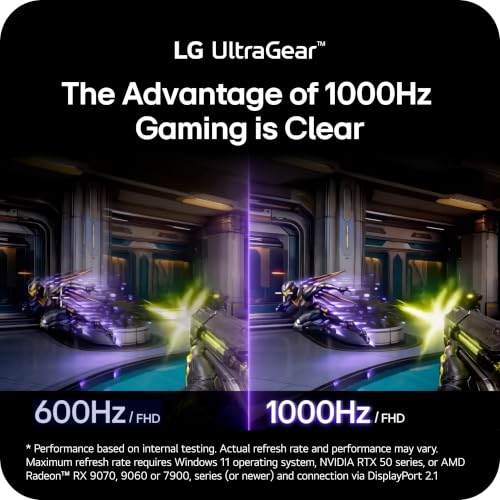 Image of LG 25G590B-B 25-inch Ultragear 1080p Full HD IPS 1000Hz 1ms Gaming Monitor