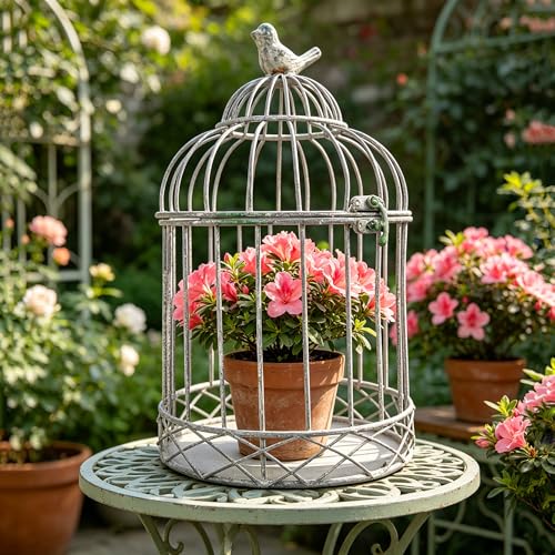 Xynthorvex Rustic Farmhouse Metal Planter Holder...