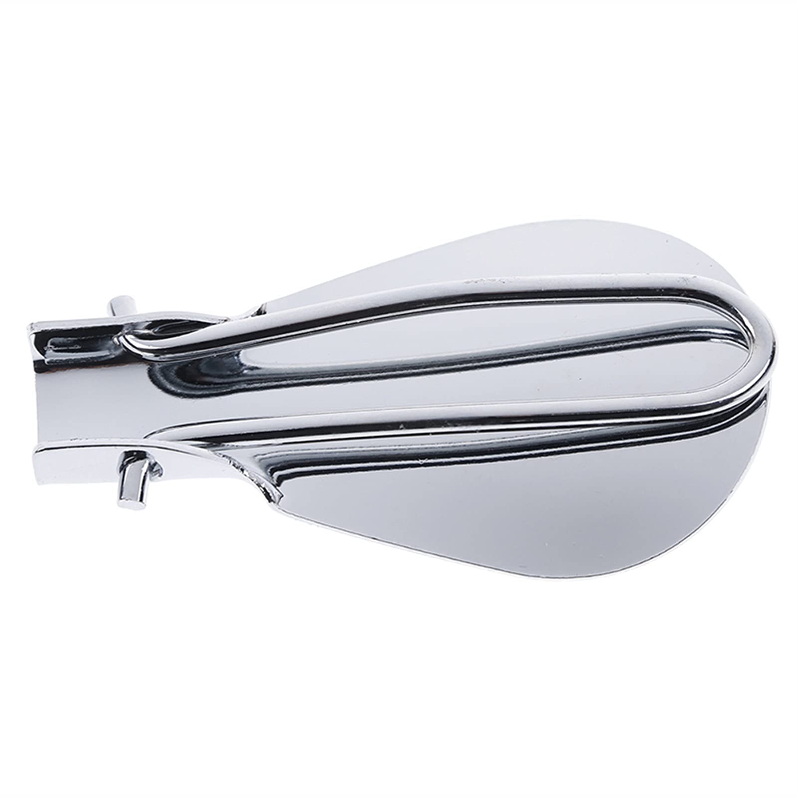 Calzador, Calzador de Mango Largo, Calzador Plegable portátil de Acero Inoxidable, Calzador Plegable de Metal, Calzador portátil, Calzador con Mango Largo, Plateado
