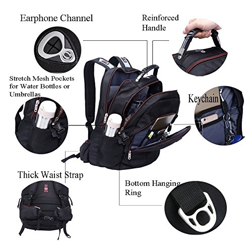 55L 21 Inch High Laptop Backpack fits under 19 Inch Gaming Computer Notebook Macbook for Men (18.4 inch)3