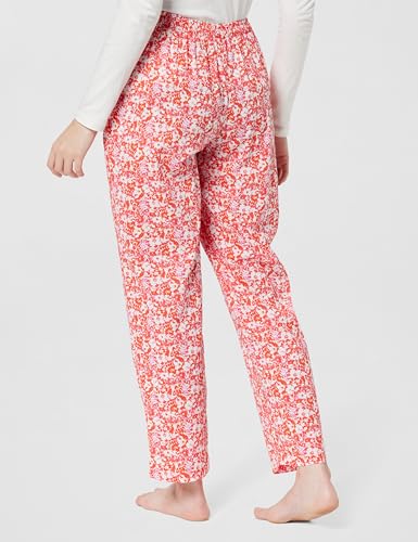 Image of Van Heusen Women's Printed Lounge Pants | Drawstrings & Side Pockets | Ultra Soft Fabric | Relaxed Fit | At home pyjamas | Everyday Comfort | Printed | Style 55306 | Available in Pack of 1 & 2