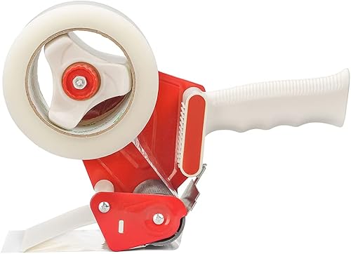 Restaurantware Pistola dispensadora de cinta roja base - 3" - 1 caja