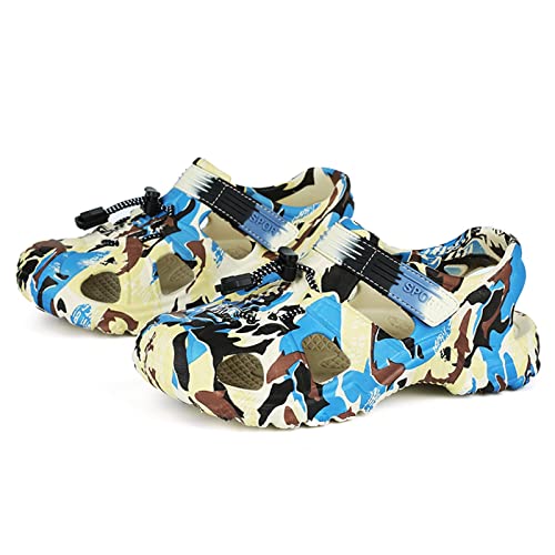 Boys Girls Closed Toe Water Sandals Adjustable Strap Lightweight Breathable Shoes Kids Beach Non-Slip Sports Sandals4
