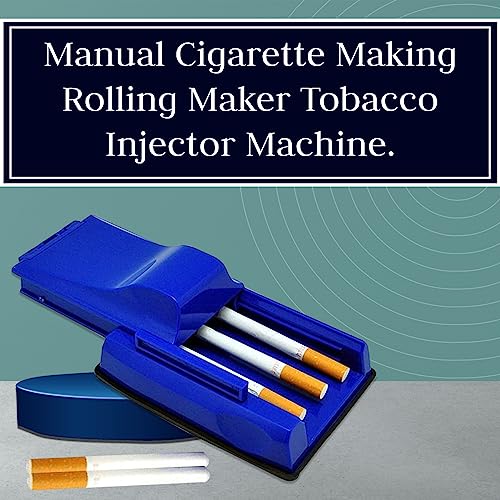 Image of Royal Swag Regular & King Size cigarette injector rolling machine | Manual Cigarette Making Rolling Maker Tobacco Injector Machine | Make 3 Cigarette At Once (Quick Tube Filling & Hand Operated Tool)