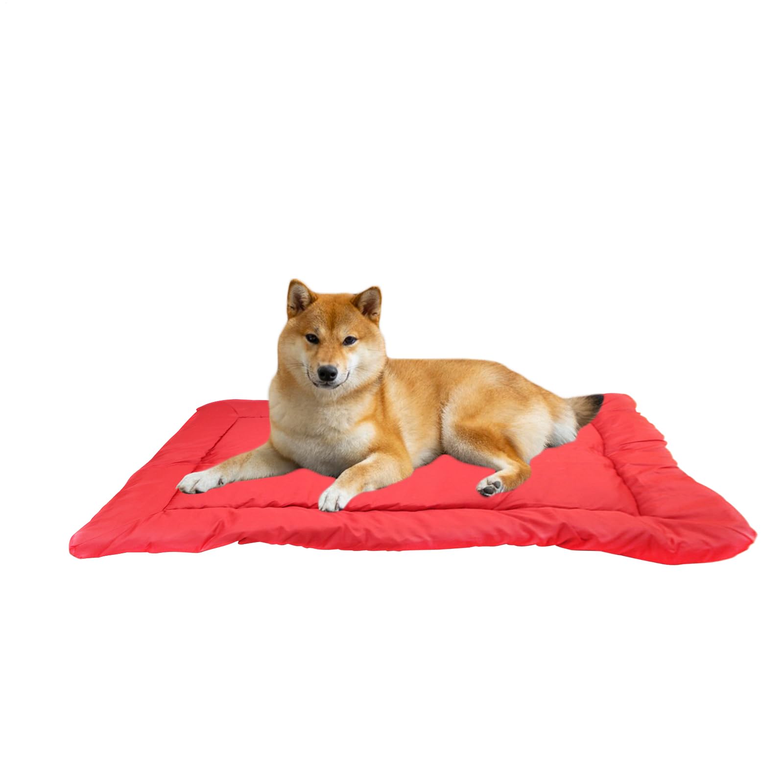 Generico Outdoor Dog Bed, Portable Camping Travel Dogs Couch, Waterproof Cloth Washable Waterproof Roll-Up Pet Mat, Suitable for Small, Medium, Large Breeds, Ideal for Indoor, Outdoor, 90x60x3cm