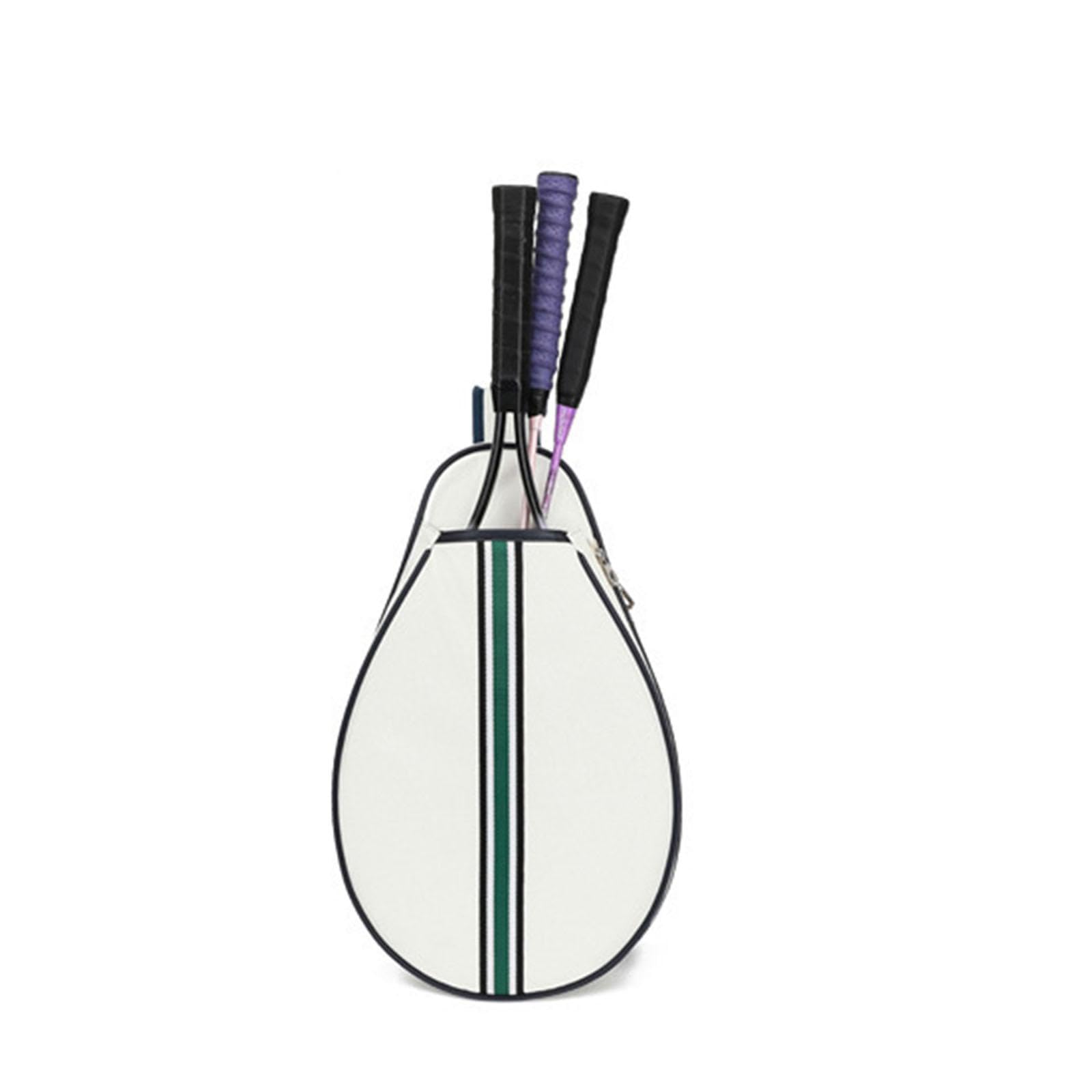 Borsa Tennis Leggera Borsa Badminton Borsa Squash Borsa Racchette Crossbody in Tessuto Oxford Resistente all’Usura Adatta a Viaggiatori Appassionati a