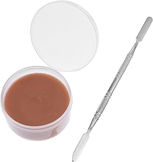 minkissy 2 Peças Depilação De Maquiagem Efeitos Especiais Kit De Maquiagem Cera De Cicatriz Kit Especial Fx Rosto Pintura Corporal Cera De Maquiagem Pintura Corporal Efeitos Especiais