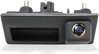 AHD 1080P Backup Camera, GreenYi Car Reverse Camera for Audi A4L A5 A3 Q3 Q5 RS6 for VW Passat Tiguan Jetta Touareg Skoda, ONLY Work with Monitor Radio Head Unit Supporting AHD 1080P Video Signal