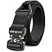 Fairwin Tactical Rigger Belt, Nylon Webbing Waist Belt with V-Ring Heavy-Duty Quick-Release Buckle