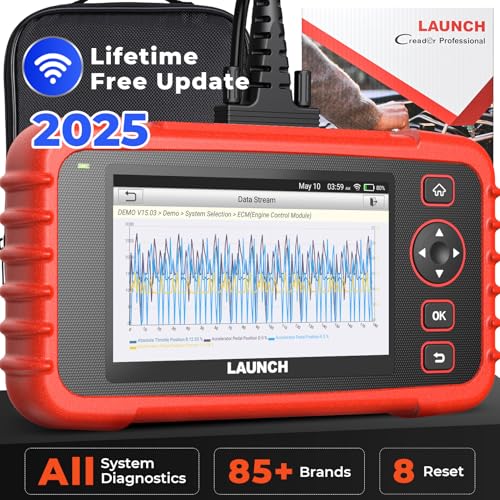ts 。LAUNCH G-Reader Professional 129X Launch CRP129X V2.0 2025 Elite OBD2 Scanner for Car, FCA