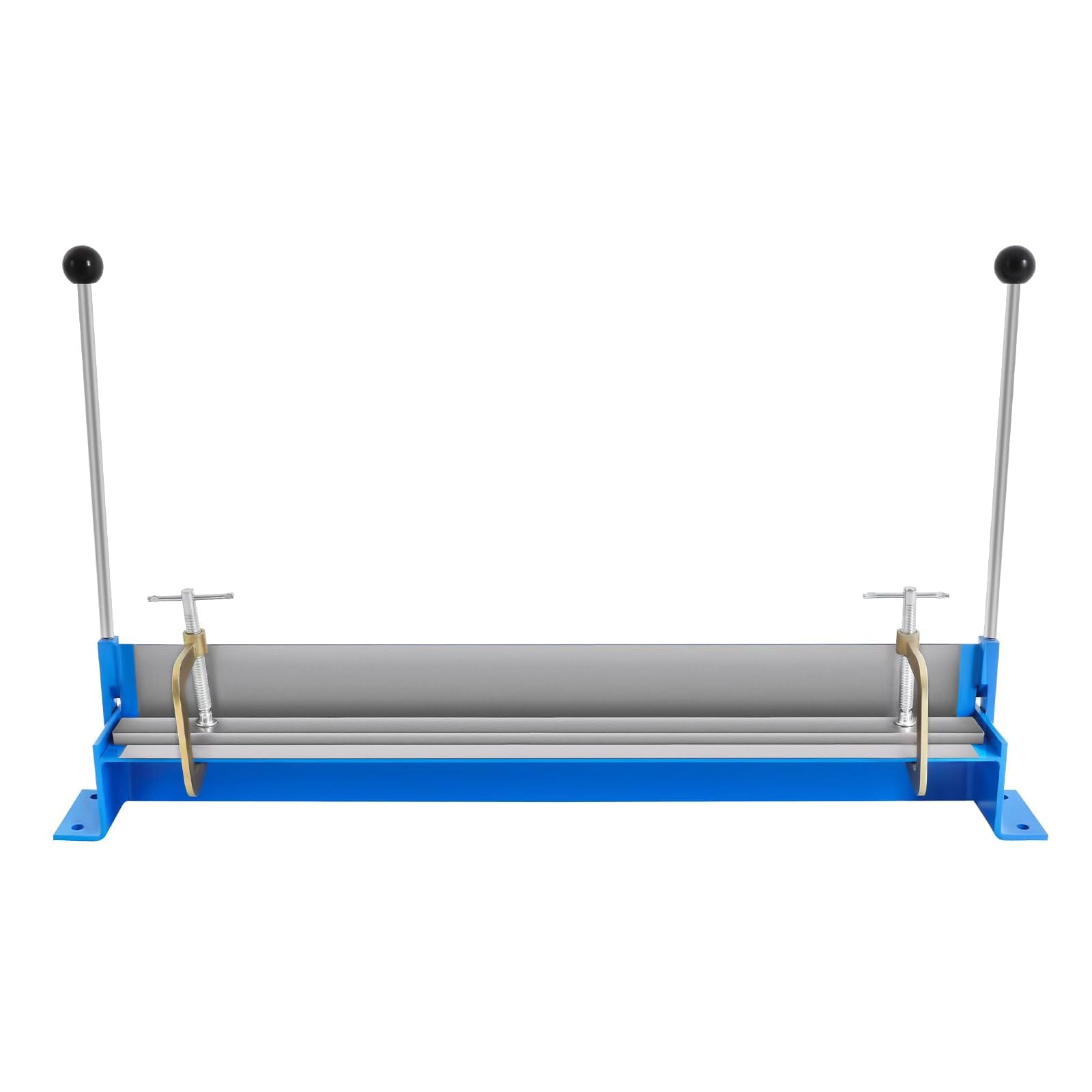 Piegatrice manuale per lamiera, 760 mm, con 2 morsetti a C, curvatura 0-90°, per officina