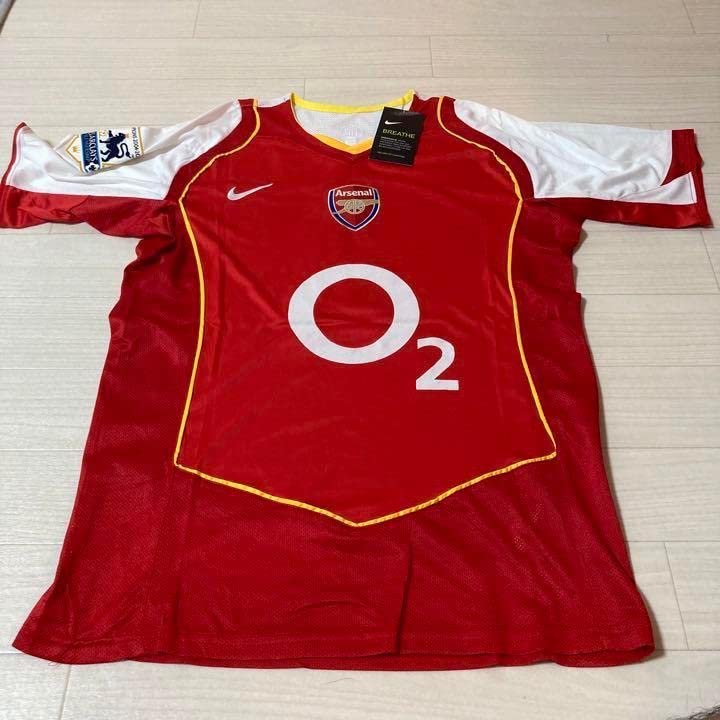 Amazon.co.jp: 2004-2005 アーセナル ホーム ヴィエラ ユニフォーム