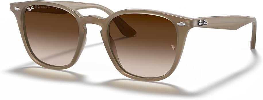 Amazon.com: Ray-Ban RB4258F 616613 52MM Beige/Brown Gradient