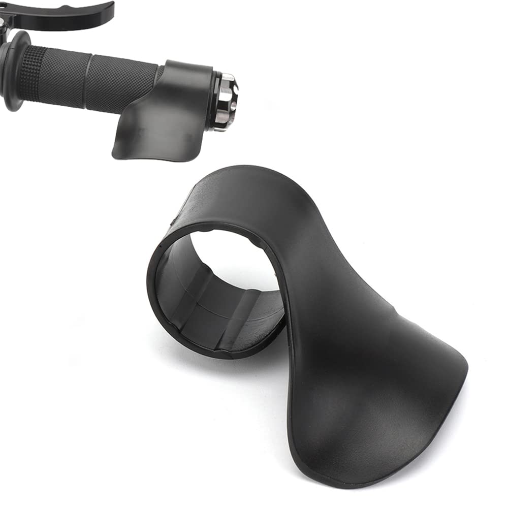 Motorcycle Cruise Assist Hand Rest Control Grips, Motorcycle Throttle Mounted Holder Accelerator Assistant Universal for 7/8" Handlebar, Black