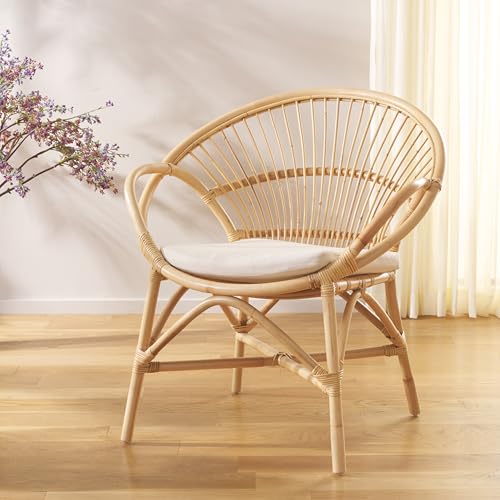 Sillón Rattan Blanco Natural 1 Cuerpo miniatura 2