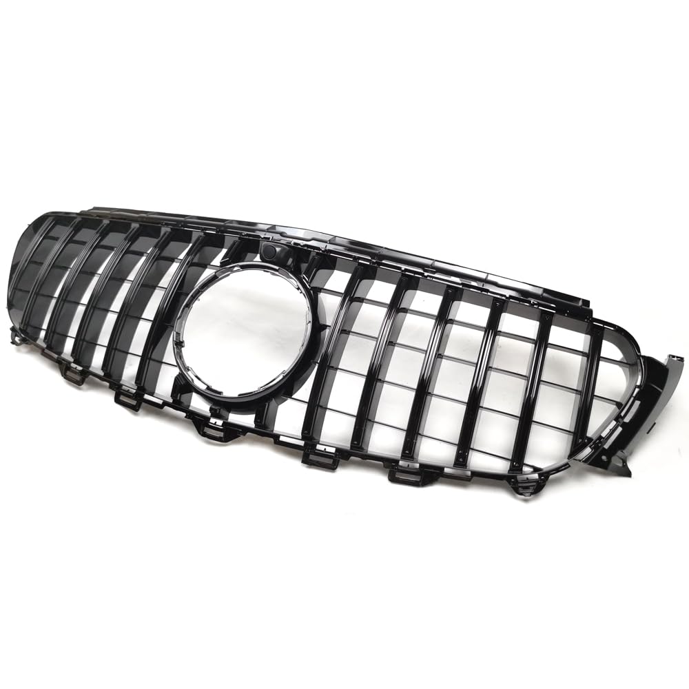 W238 GT styl czarny grill do Mercedes Benz klasy E W213 Sedan C238 Coupe Pre-facelift E180 E200 E250 E300 E350 E400 E450 AMG E53 2017-2020