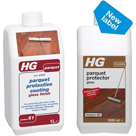 Hg Parquet Wooden Floor & Hard Wood Wash & Shine 1 Litre P53 PLEASE ...