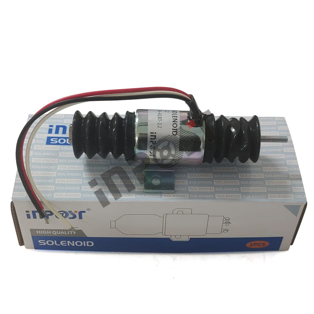 INPOST Solénoïde d'arrêt 12 V SA-4180-12 1756ESDB-12E3ULB2 pour Woodward 3 fils