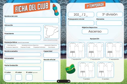 Modo carrera 1. Tercera división: Crea tu club (Libros de entretenimiento) - imagen 4