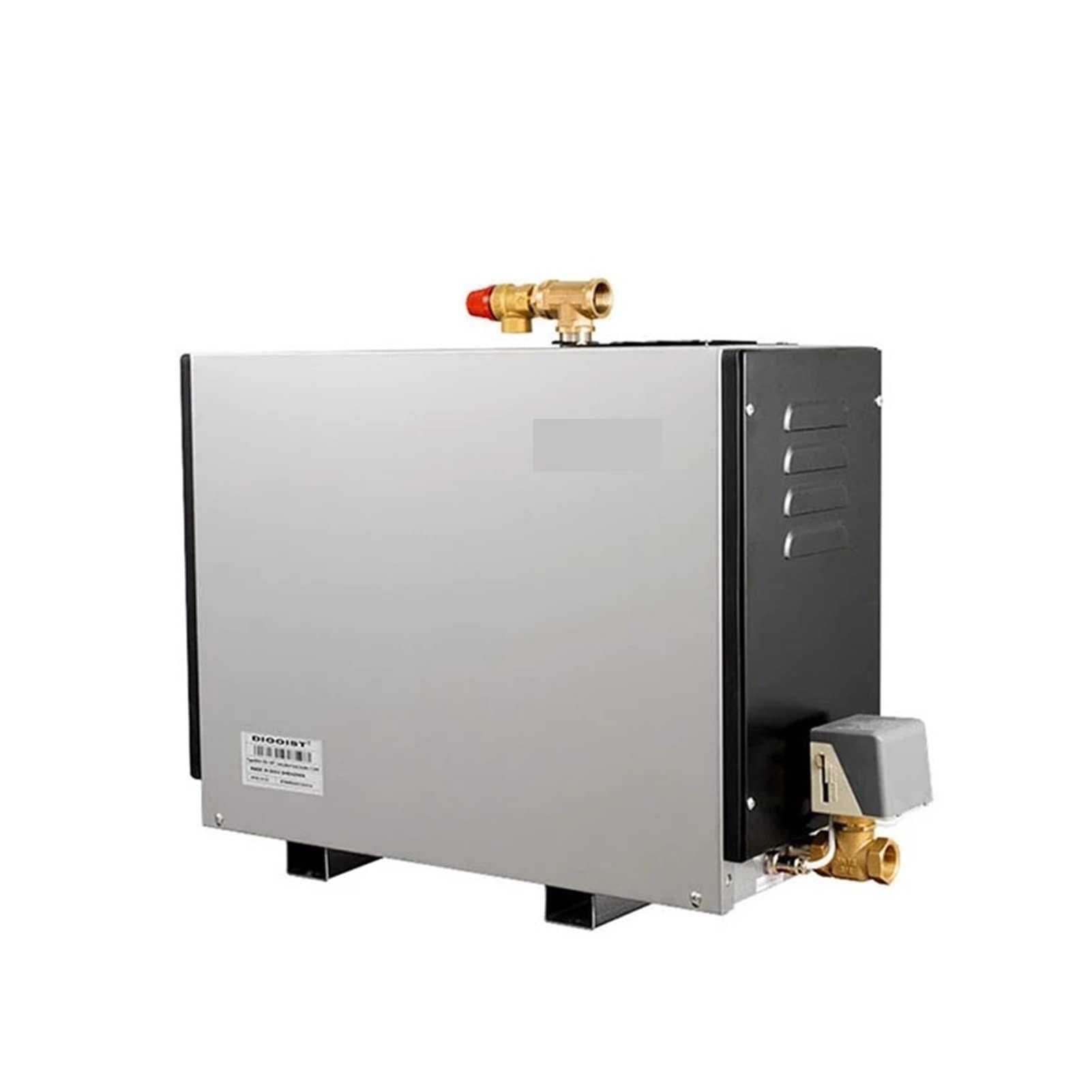 Generador de vapor autodenador comercial Sauna Baño spa con control impermeable y drenaje automático Potente, semplice(6kw)