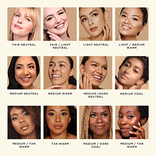 Haleys Re-Wind Blurring Full Coverage Concealer (Light/Medium - Warm), Brighten, Reduce Redness, Dark Circles And Fine Lines, Non-Caking, Longwear, Nourishes, Lightweight, Soft-Matte Finish, Vegan & Cruelty Free, Fragrance-Free, Sustainable #TOP4