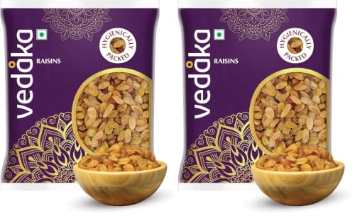 Image of Vedaka Popular fresh Raisins, 100gm (Pack of 2)