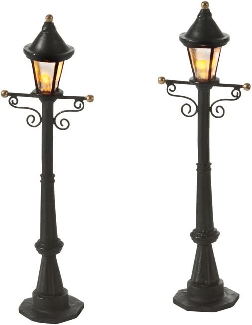 Lemax Christmas - Gas Lantern Street Lamp Set of 4 B/O (4