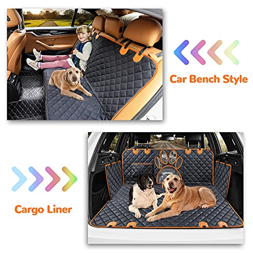 image for URPOWER Upgraded Dog Seat Covers with Mesh Visual Window 100% Waterpro