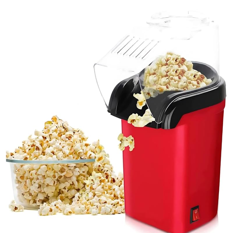 Lapras 𝟏𝟓 𝐘𝐞𝐚𝐫𝐬 𝐖𝐚𝐫𝐫𝐚𝐧𝐭𝐲 Electric Hot Air Popcorn Popper with Measuring Cup & Butter Tray – Oil-Free Popcorn Maker for Healthy Snacks, Compact & Easy to Use – Perfect for Home.-picture-36